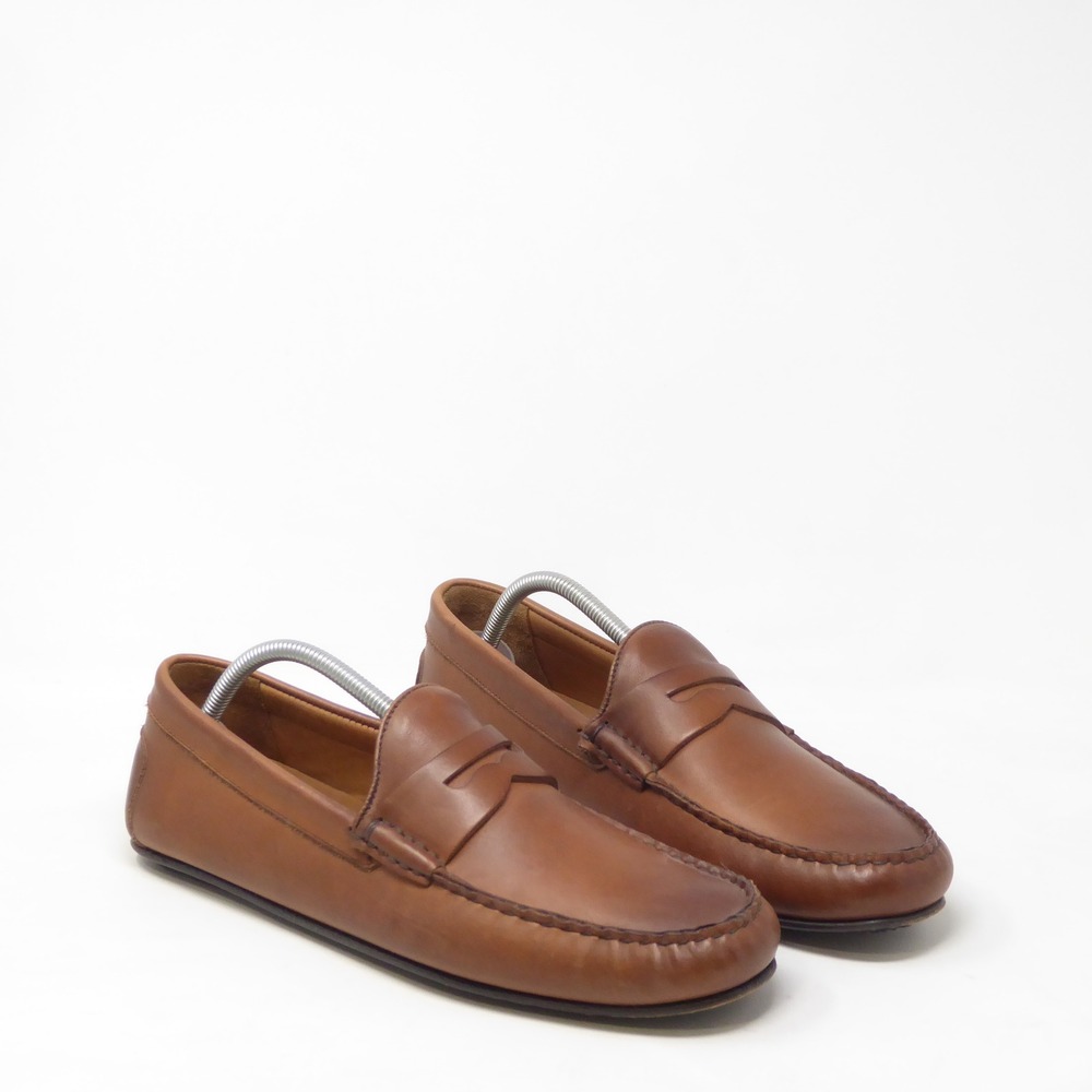 Allen Edmonds Mens Penny Loafer Brown Leather Super Sport Driving Shoes 10 D